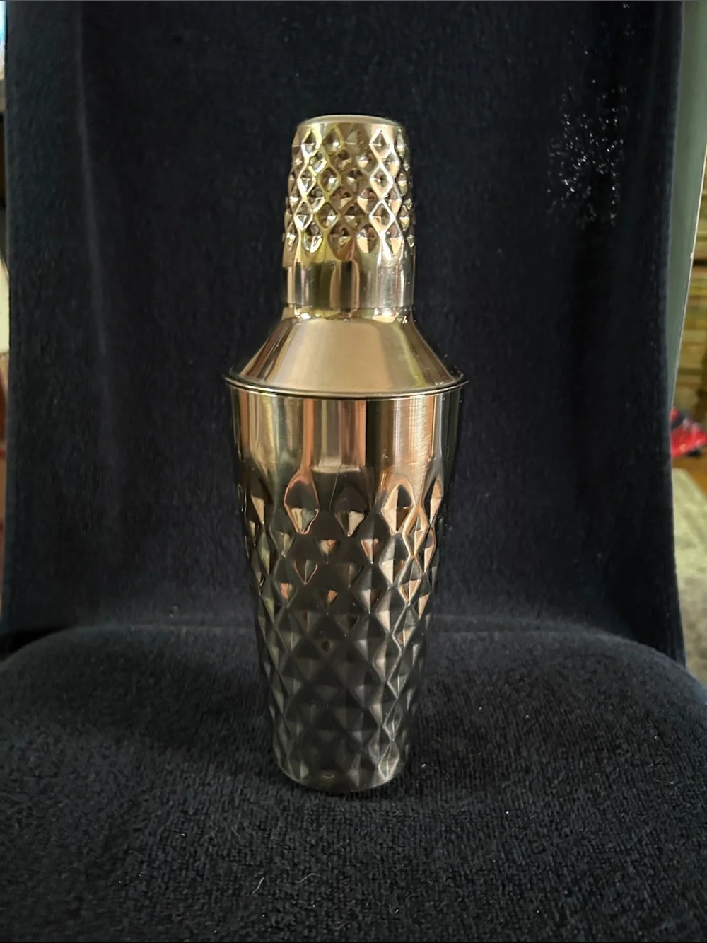 Viski Faceted Irving Stainless Steel 25 oz. Cocktail Shaker